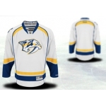Nashville Predators Mens Customized 2012 White Jersey