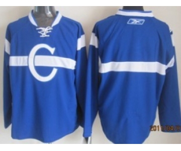 Montreal Canadiens Mens Customized Blue Jersey