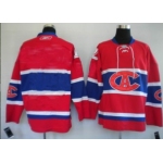 Montreal Canadiens Mens Customized Red CA Jersey