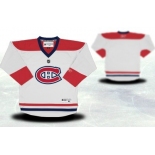 Montreal Canadiens Youth Customized White Jersey