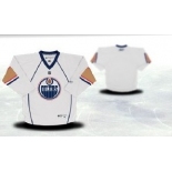 Edmonton Oilers Youths Customized White Jersey