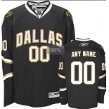 Dallas Stars Mens Customized Black Jersey