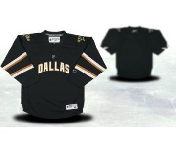 Dallas Stars Youths Customized Black Jersey