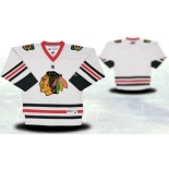 Chicago Blackhawks Youths Customized White Jersey