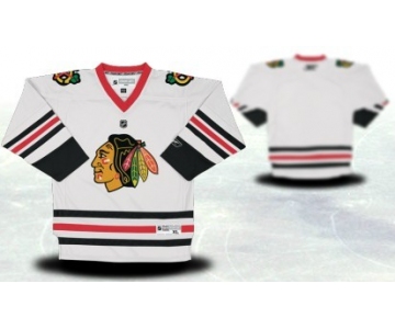 Chicago Blackhawks Youths Customized White Jersey