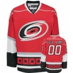 Carolina Hurricanes Mens Customized Red Jersey