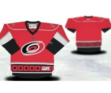 Carolina Hurricanes Youths Customized Red Jersey