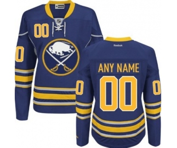 Buffalo Sabres Womens Customized Blue Third Jersey