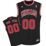 Kids Chicago Bulls Customized Black Jersey