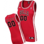 Womens Chicago Bulls Customized Red Jersey