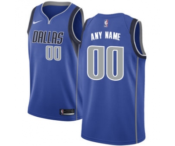 Men's Dallas Mavericks Nike Royal Swingman Custom Icon Edition Jersey