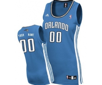 Womens Orlando Magic Customized Blue Jersey