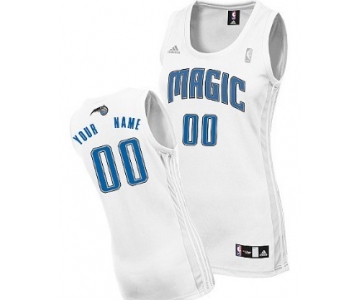 Womens Orlando Magic Customized White Jersey
