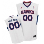 Kids Atlanta Hawks Customized White Jersey