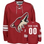 Phoenix Coyotes Mens Customized Red Jersey