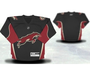 Phoenix Coyotes Youths Customized Black Third Jersey