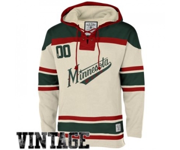 Wild Cream Vintage Men's Customized Hooded Sweatshirt