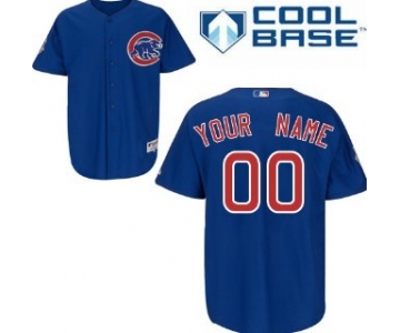 Kids' Chicago Cubs Customized Blue Jersey