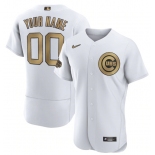 Men's Chicago Cubs Active Player Custom White 2022 All-Star Flex Base Stitched MLB Jersey