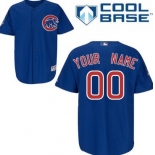 Men's Chicago Cubs Customized Blue Jersey