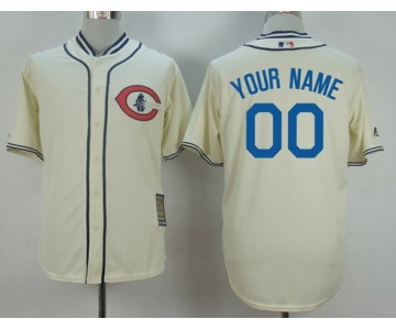 Youth Chicago Cubs Customized 1929 Turn Back The Clock Cream Jersey