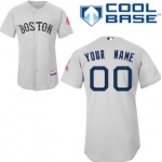 Kids' Boston Red Sox Customized Gray Jersey