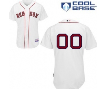 Kids' Boston Red Sox Customized White Jersey