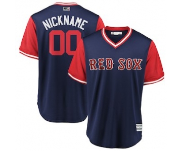 Men's Boston Red Sox Majestic Navy 2018 Players' Weekend Cool Base Custom Jersey