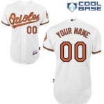 Kids' Baltimore Orioles Customized White Jersey