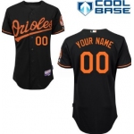 Men's Baltimore Orioles Customized Black Jersey