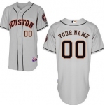 Men's Houston Astros Customized Gray Jersey