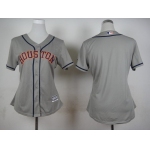 Women's Houston Astros Customized Gray Jersey