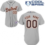 Kids' Detroit Tigers Customized Gray Jersey