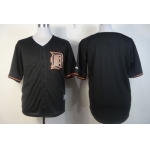 Men's Detroit Tigers Customized 2012 Black Fashion Jersey