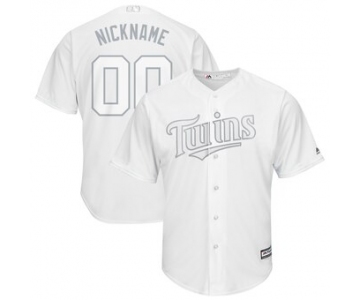 Minnesota Twins Majestic 2019 Players' Weekend Cool Base Roster Custom White Jersey