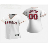 Women's Custom Los Angeles Angels 2020 White Home Nike Jersey