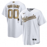 Men's Washington Nationals Active Player Custom White 2022 All-Star Cool Base Stitched Baseball Jersey