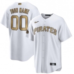 Men's Pittsburgh Pirates Active Player Custom White 2022 All-Star Cool Base Stitched Baseball Jersey