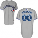 Men's Toronto Blue Jays Customized Gray Jersey