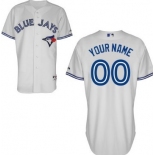 Men's Toronto Blue Jays Customized White Jersey