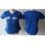 Women's Toronto Blue Jays Customized Blue Jersey