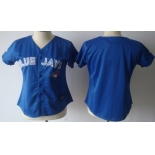 Women's Toronto Blue Jays Customized Blue Jersey