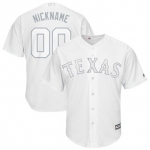 Texas Rangers Majestic 2019 Players' Weekend Cool Base Roster Custom White Jersey