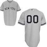 Men's New York Yankees Customized Gray Jersey