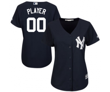 Women's New York Yankees Majestic Navy Cool Base Alternate Jersey