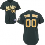 Kids' Oakland Athletics Customized Green Jersey