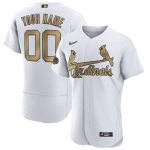 Men's St. Louis Cardinals Active Player Custom White 2022 All-Star Flex Base Stitched MLB Jersey