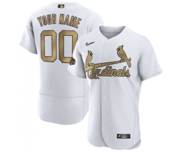 Men's St. Louis Cardinals Active Player Custom White 2022 All-Star Flex Base Stitched MLB Jersey