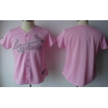 Women's St. Louis Cardinals Customized Pink Jersey