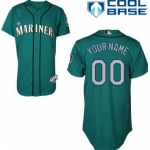 Men's Seattle Mariners Customized Green Jersey